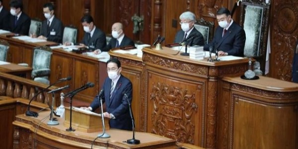 岸田文雄發布初次治國演說