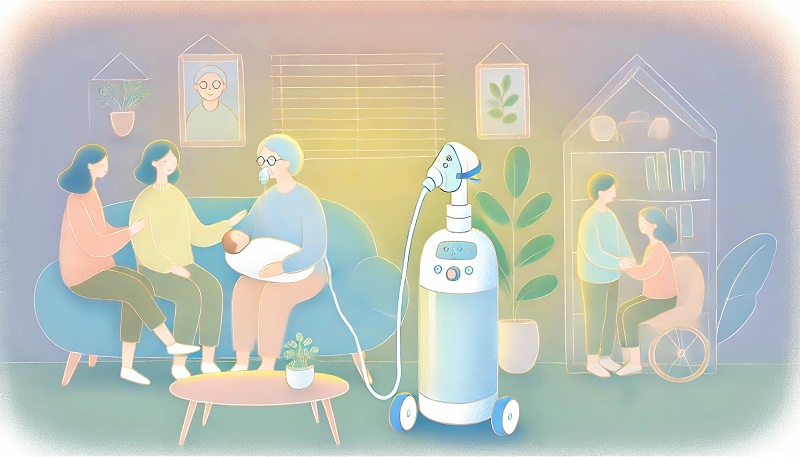 老人與制氧機