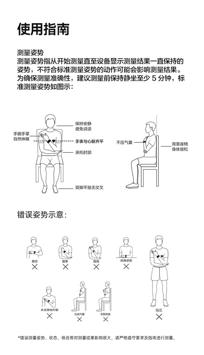 正確測量血壓